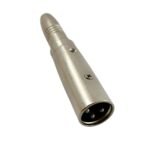 Adaptador de audio THEONE XLR Macho a Jack 1/4 (6.5 mm) estereo