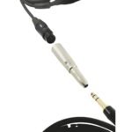 Adaptador de audio THEONE XLR Macho a Jack 1/4 (6.5 mm) estereo - Imagen 4
