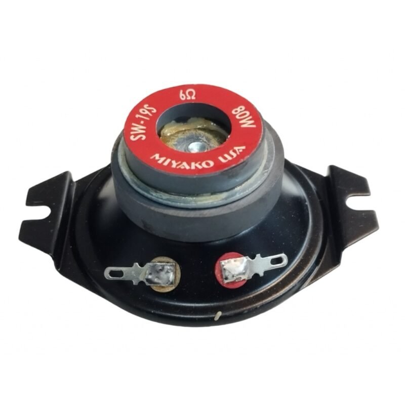 Tweeter MIYAKO USA 2" 6 Ohms - 80W - doble imán