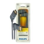 Cable PHILIPS HDMI 90º movil 2 Metros 3d HD FULL
