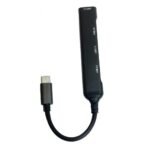 Hub BWOO USB Tipo C a USB tipo a metálico - Imagen 3