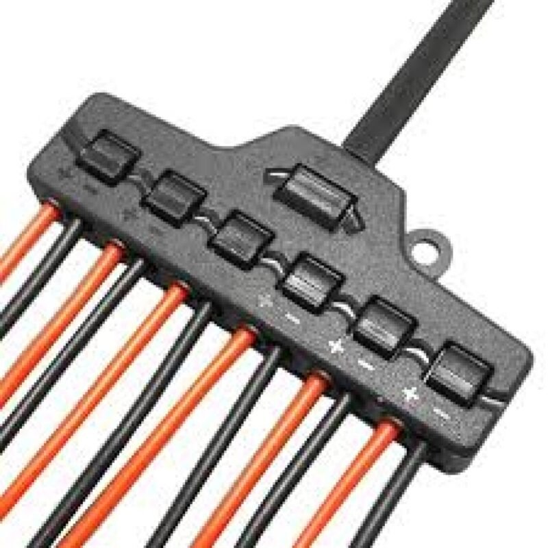 Conector LED Splitter de Cable a Presion paralelo ( 2 a 6 Conexiones)