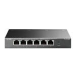 Switch TP-LINK 6 Bocas 10/100 Mbps con 4 Puertos Poe+ TL-SF1006P