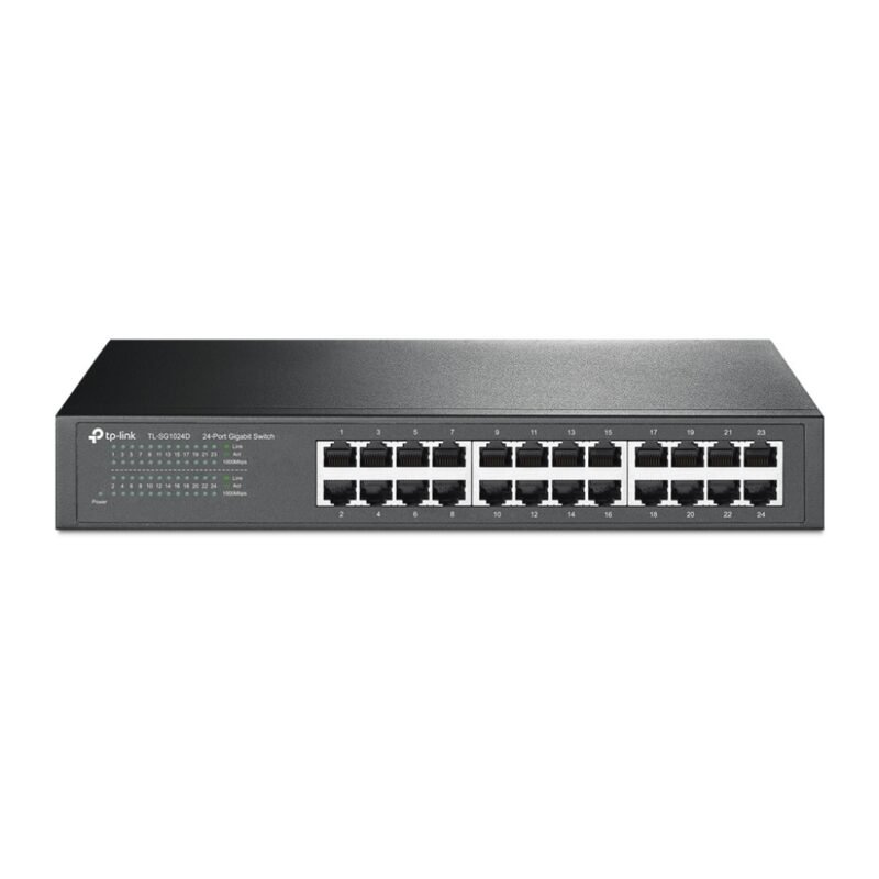 Switch TP-LINK 24 Bocas Rackeable Gigabit TL-SG1024D