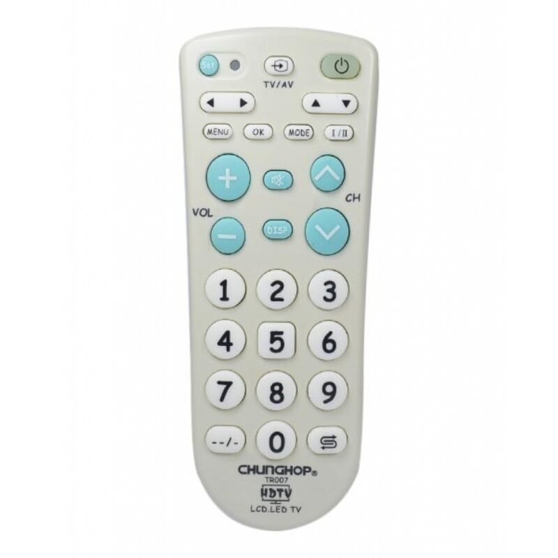Control remoto universal para TV LCD y LE CHUNGHOP