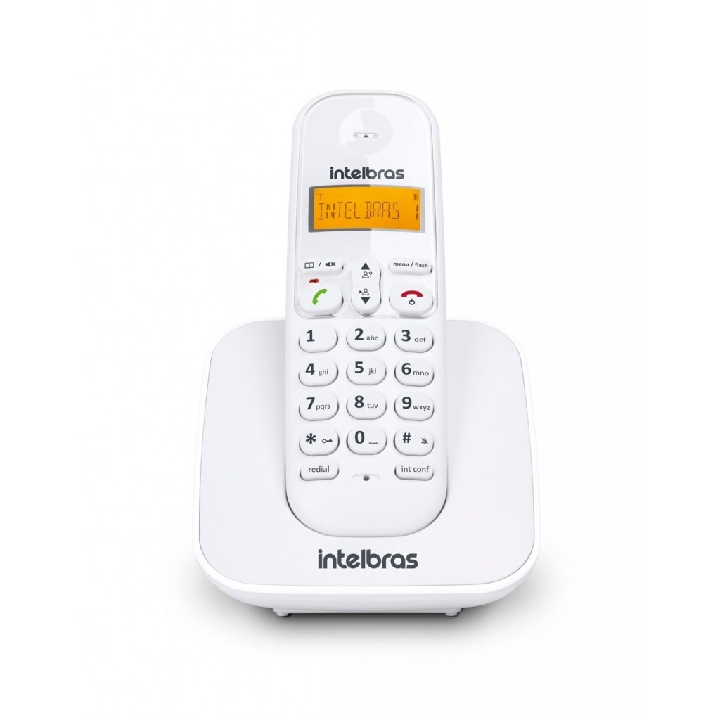 productos34_717723.jpg Teléfono Inalámbrico INTELBRAS con Identificador de Llamadas - Blanco - Imagen 1