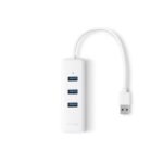 Hub TP-LINK USB 3 Puertos con Adaptador Ethernet Gigabit UE330