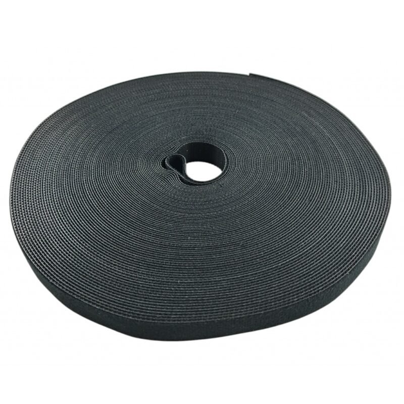 Velcro THEONE Rollo Doble Cara Negro 1.5 cm x 25 m
