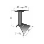 Juego de Soportes VOGEL'S para Parlantes o Satelites Altura 45 cm - Imagen 2