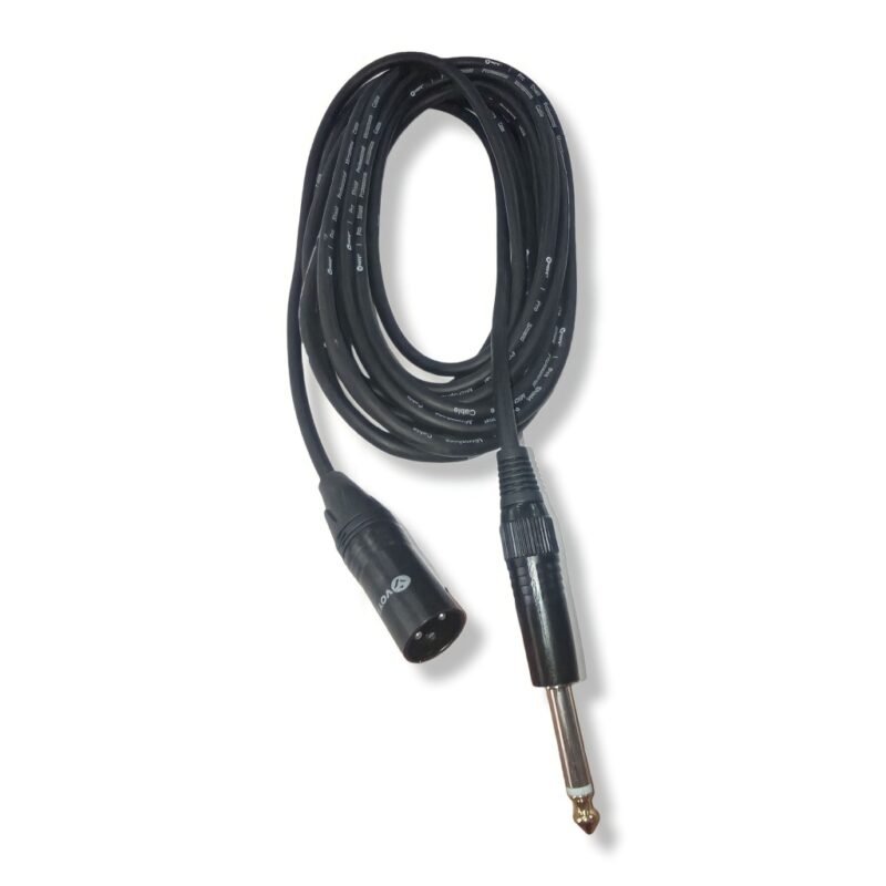 Cable de Interconexión VOYZ para Audio 1/4" macho a XLR Macho