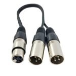 Cable VOYZ Audio Pro Doble XLR Macho a XLR Hembra