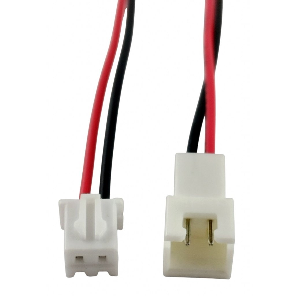productos34_718795.jpg CONECTORES THEONE XH2.54 2P Macho y Hembra JST con Cables #26AWG de 20CM - Imagen 1