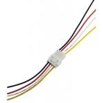 Conectores THEONE XH2.54 4P Macho y Hembra JST con Cables #26AWG de 20CM - Imagen 2