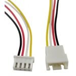 Conectores THEONE XH2.54 4P Macho y Hembra JST con Cables #26AWG de 20CM - Imagen 3