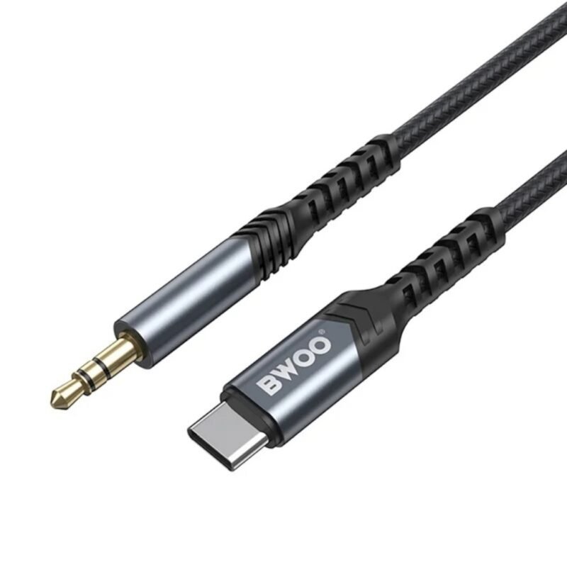 Cable BWOO Plug 3.5 Stereo a USB-c 1 Metro