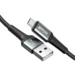 Cable de Datos y Carga BWOO Micro USB con malla - 2.4Ah 2M - Imagen 3