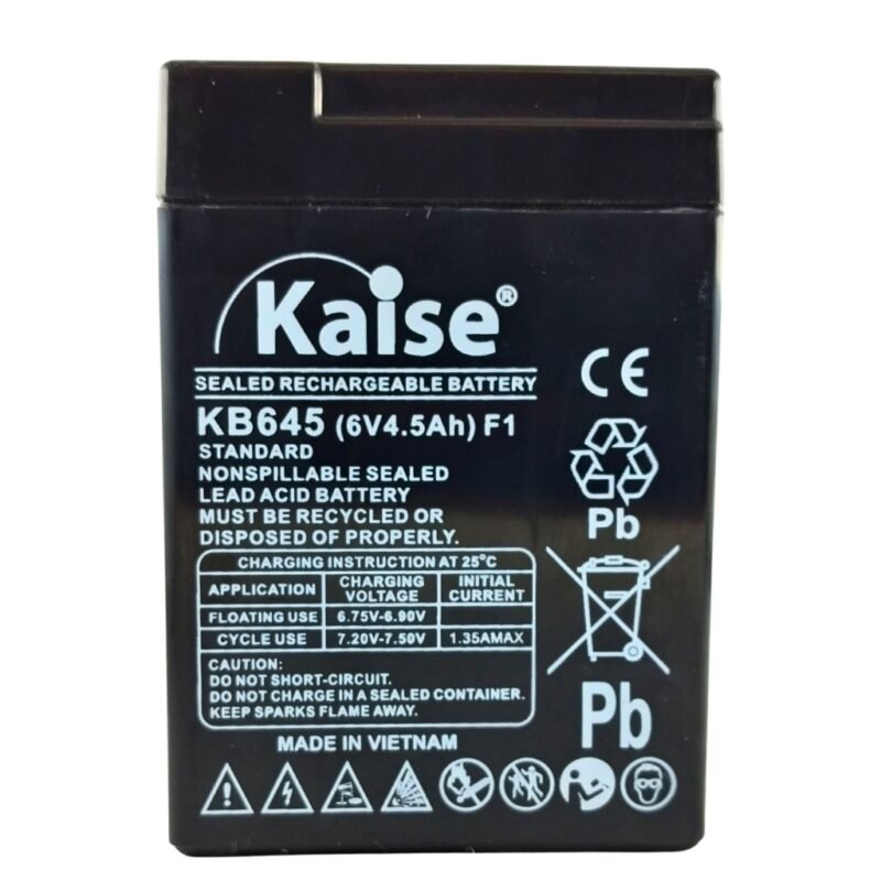 Batería de Gel 6V 4,5Ah