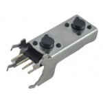 Pulsador Tact Switch Doble con Eje Corto