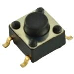 Pulsador Tact Switch KFC-A06 6x6x4 mm Horizontal 4 Pines