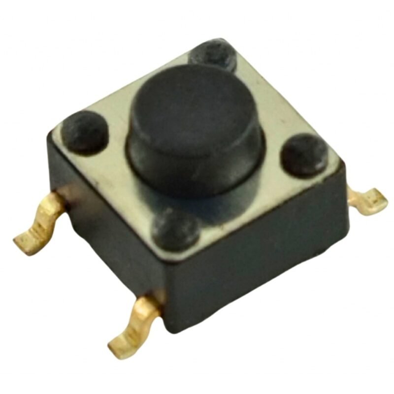 Pulsador Tact Switch KFC-A06 6x6x4 mm Horizontal 4 Pines