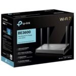 Router TP-LINK Gigabit WI-FI7 Doble Banda Archer BE3600 - Imagen 6