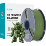 Filamento SUNLU para Impresoras 3D PLA+ 2.0 Olive Green - Imagen 3
