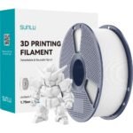 Filamento SUNLU para Impresoras 3D Silk Pla+ 2.0 White - Imagen 3