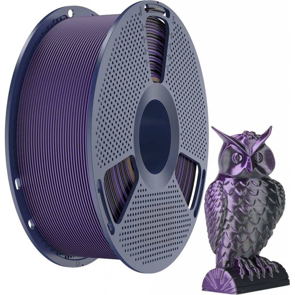 productos34_720019.jpg Filamento SUNLU para Impresora 3D Silk Pla+ Dual Black Purple - Imagen 1