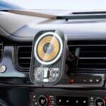 Cargador de Auto BWOO 15W Transparent Magnetic Wireless - Imagen 5