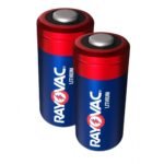 Blister RAYOVAC X2 Pila litio CR123A 3V