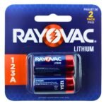 Blister RAYOVAC X2 Pila litio CR123A 3V - Imagen 3