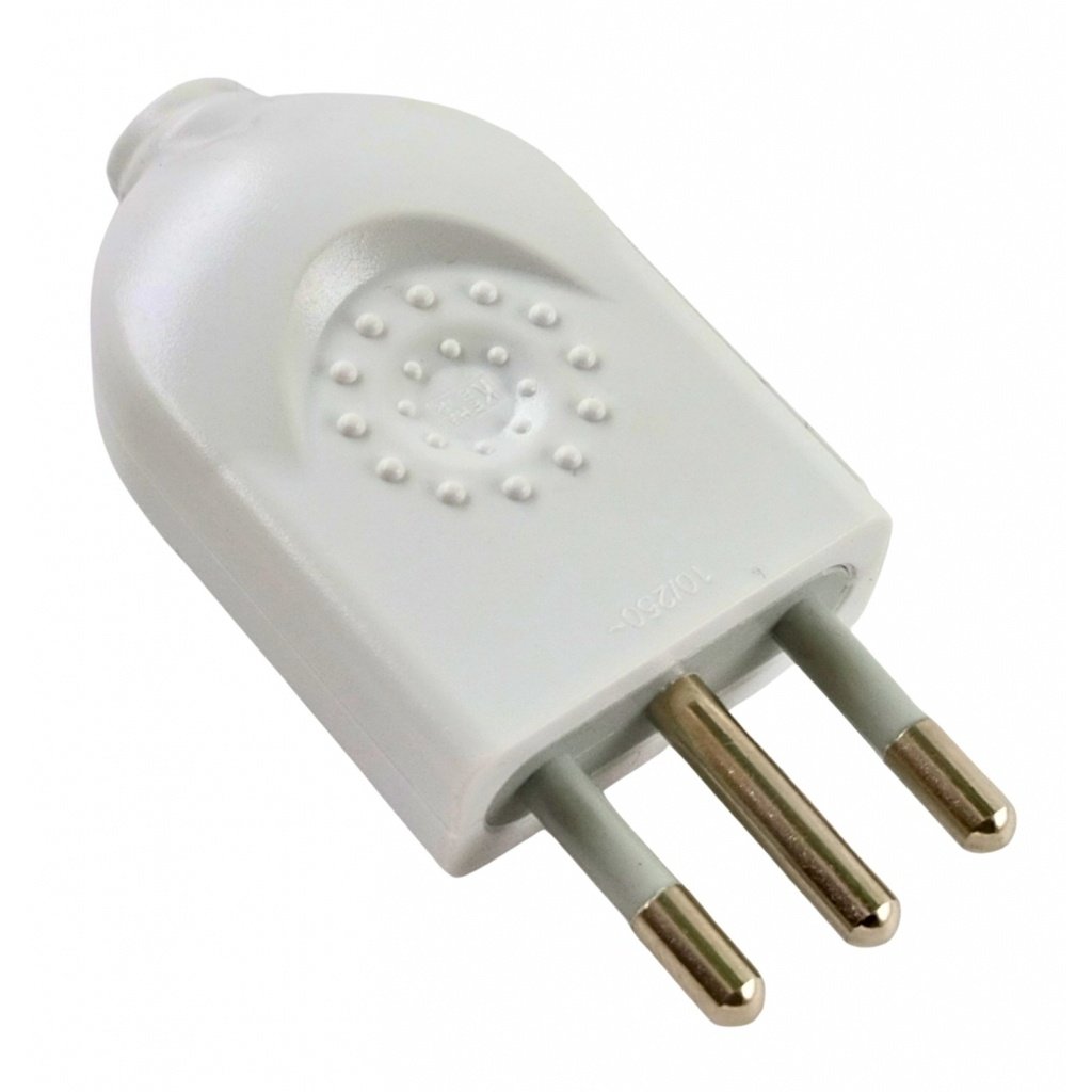 productos34_720130.jpg Ficha Electraline 3 en Linea Macho 10A - Color - Blanco - Imagen 1